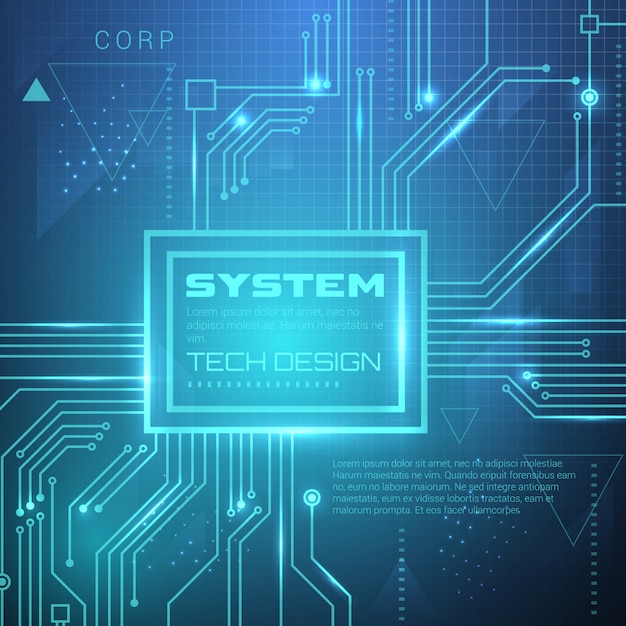 Elektrische systeem achtergrond