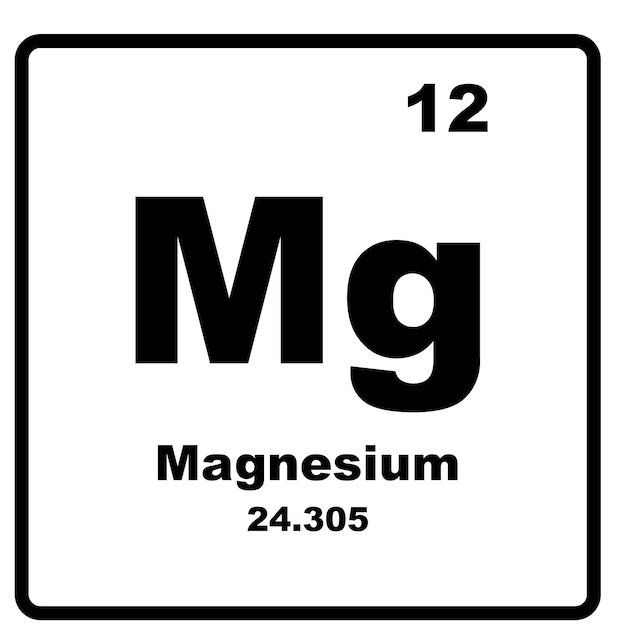 Element Magnesium icon, vector illustration symbol design