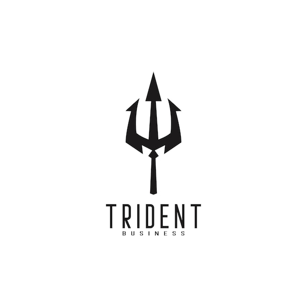 Element Trident Logotype voor sjabloon badgelabels logo ontwerp inspiratie