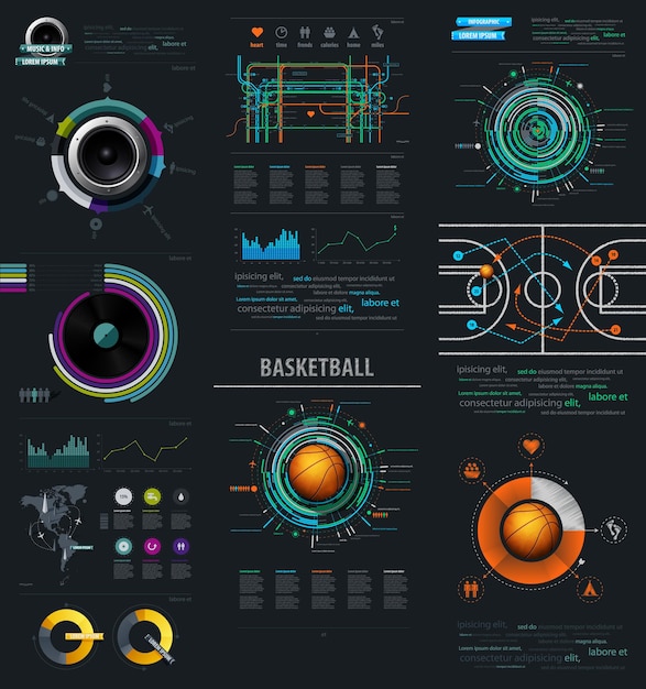 Elementen van infographics