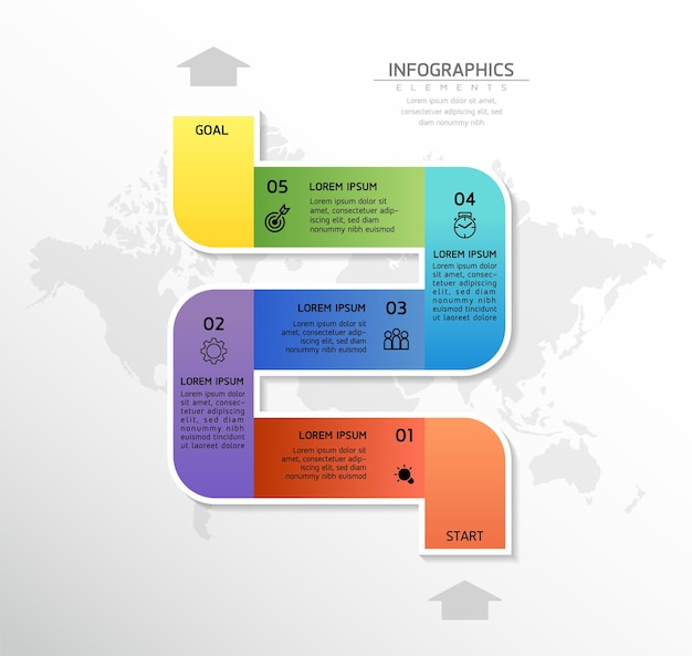 Elements for infographics