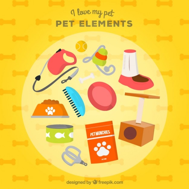 Vector elements for my lovely pet