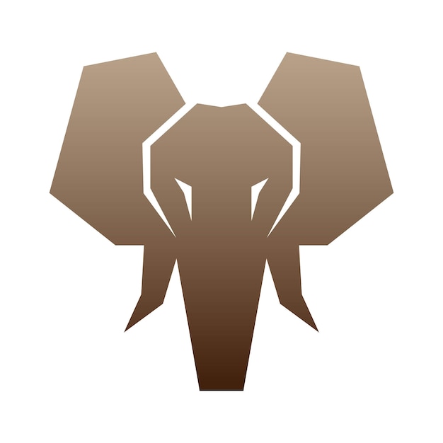 Elephant icon logo design