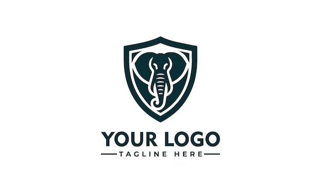 elephant Logo Vector ビジネスアイデンティティのためのプロフェッショナルなゾウデザイン ユニークで高品質