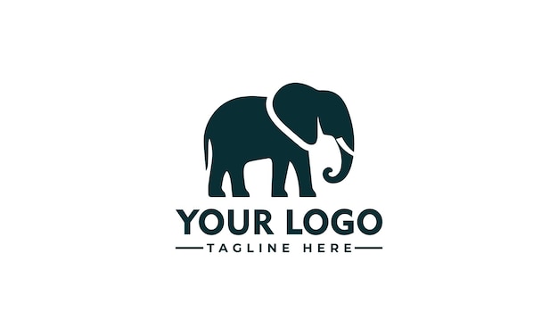 Elephant logo vector design professionale di elefanti per l'identità aziendale unico e di alta qualità