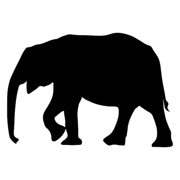 Elephant Silhouette vector