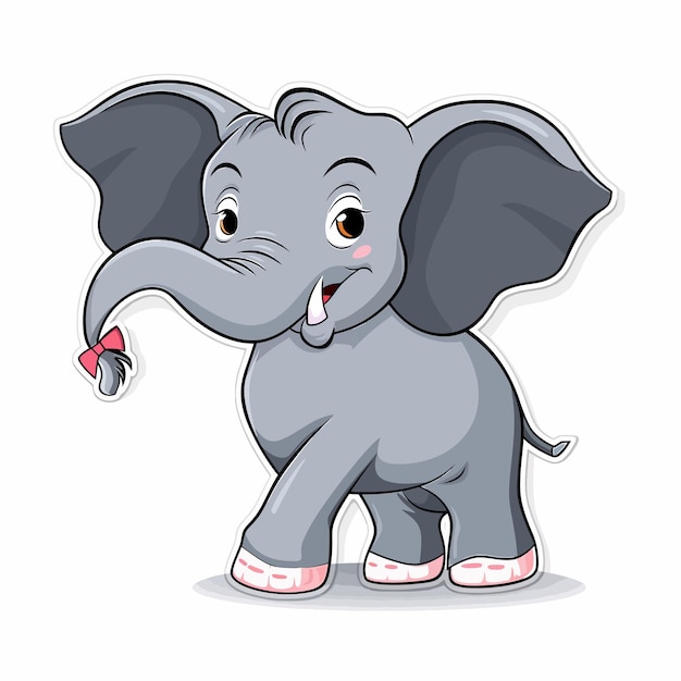 elephant sticker