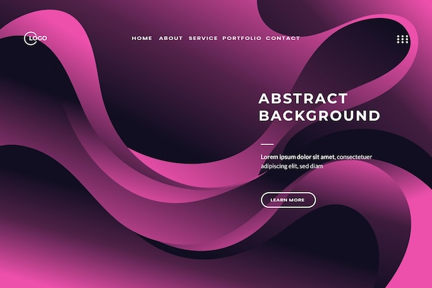 Elevate Your Online Presence Abstract Dark Pink Web Advertising Background