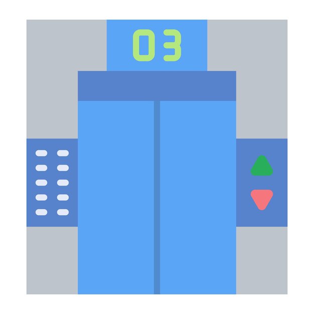 Vector elevator icon