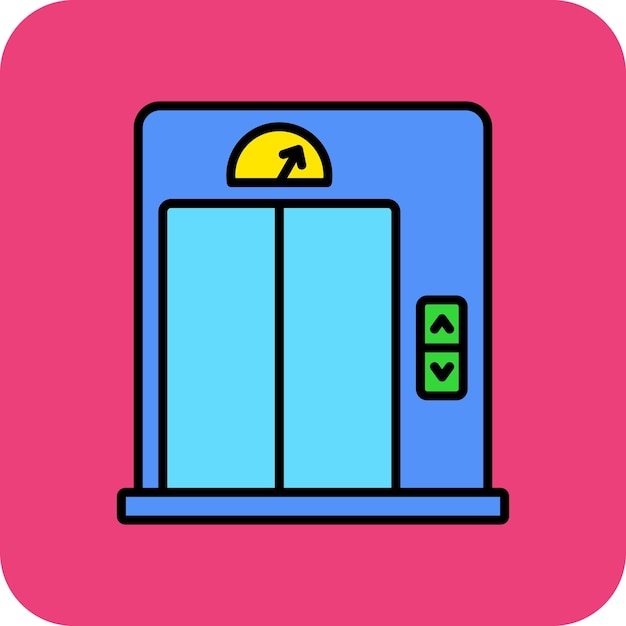 Vector elevator icon