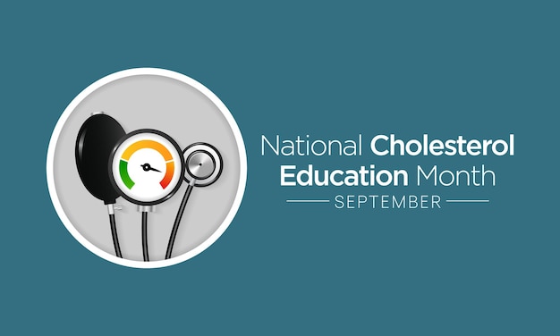 Elk jaar wordt in september de National Cholesterol Education Month gehouden