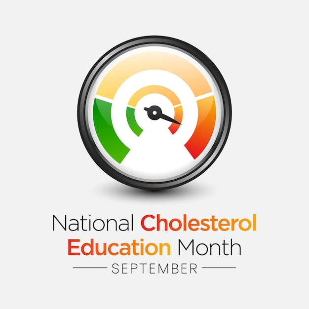 Elk jaar wordt in september de National Cholesterol Education Month gehouden