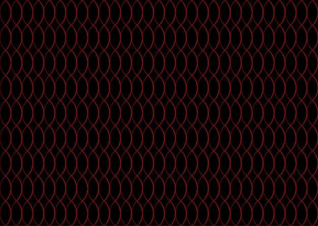 Ellipses Gradient Color Pattern design on Black Background