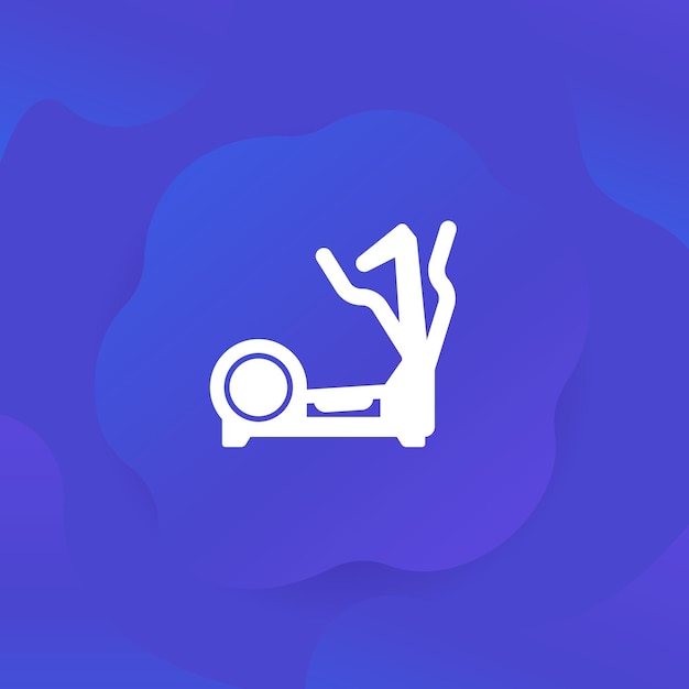 elliptical trainer icon for web