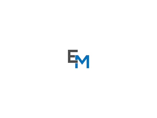 EM logo design
