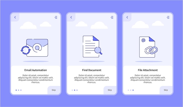 Автоматизация электронной почты поиск вложения файла документа onboarding