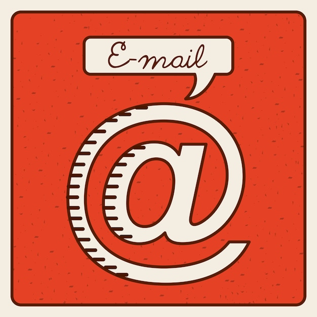 Email icon design, vector illustration eps10 graphic