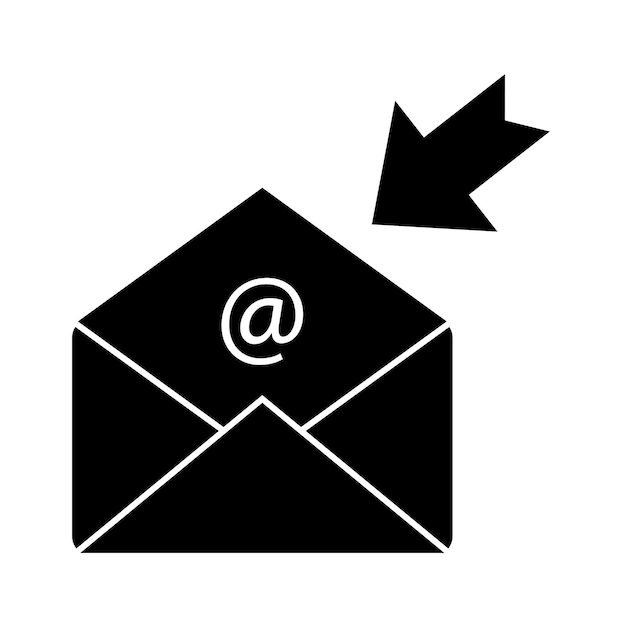 Email icon logo vector design template