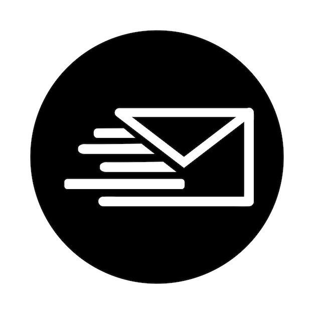 Modello di progettazione vettoriale del logo dell'icona e-mail