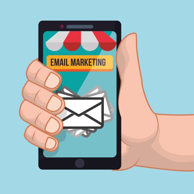 email marketing and communication media design