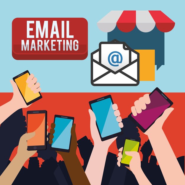 email marketing and communication media design