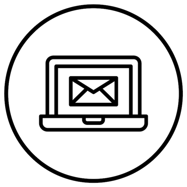Email Marketing Vector Icon Design Illustratie