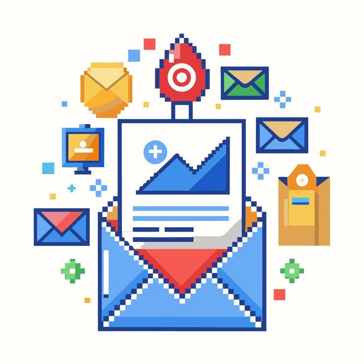 Vector email marketing