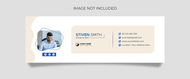 Email signature design for business promotional