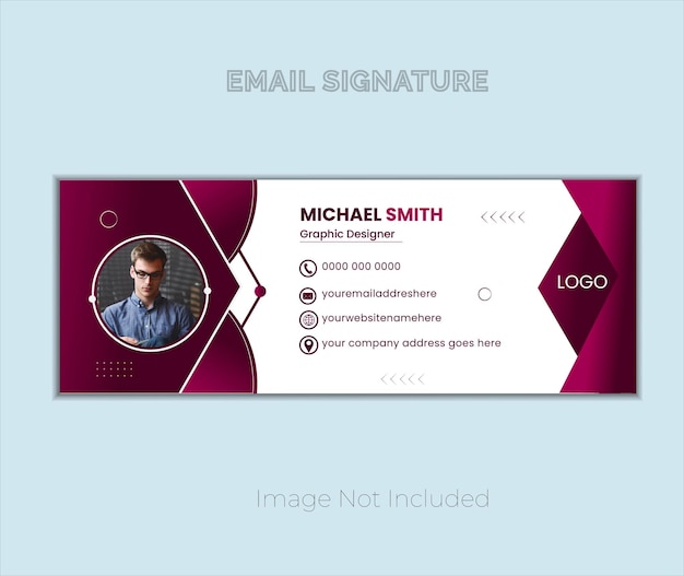 Email Signature Design Template