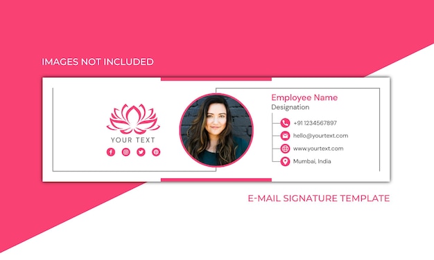 Email signature template 08