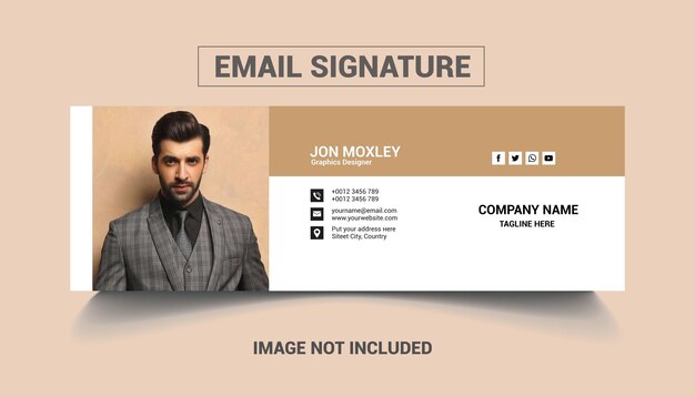 Email Signature Template Design