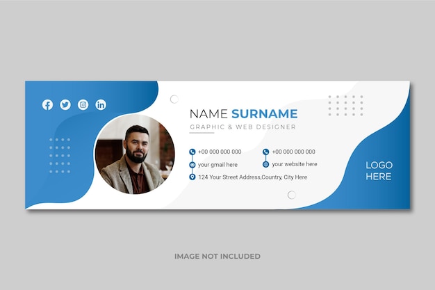 Email signature Template