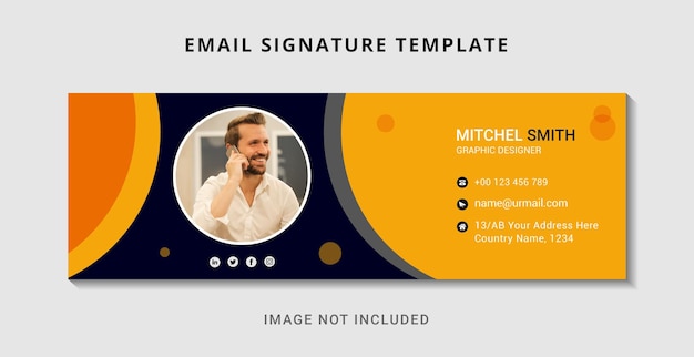 Email signature templates design