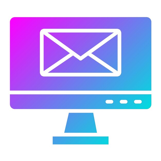 Email Vector Icon Design Illustration