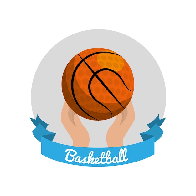 embleem basketbal spel pictogram