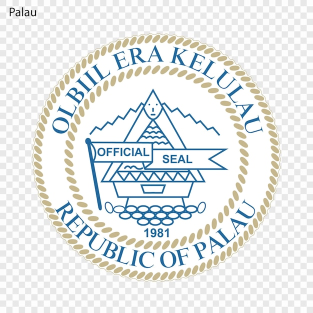 Embleem van Palau