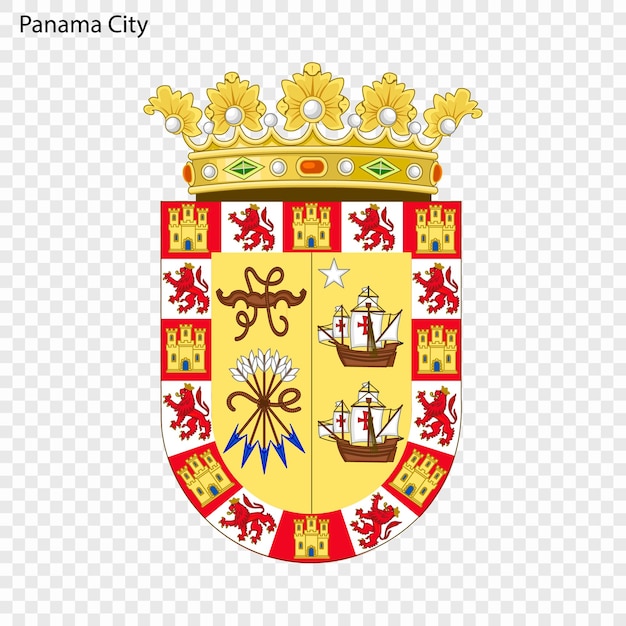 Emblem of City Vector illustration