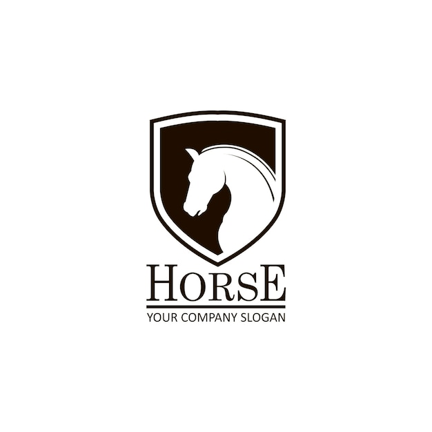 emblem of horse head