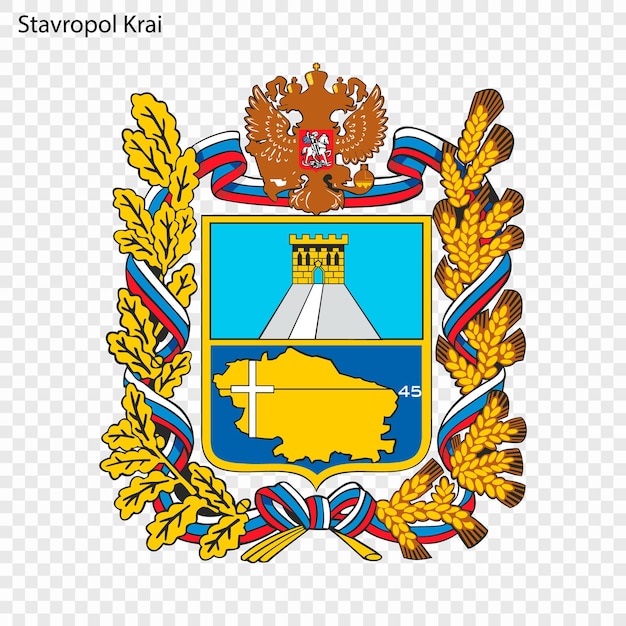 Emblema della provincia della russia