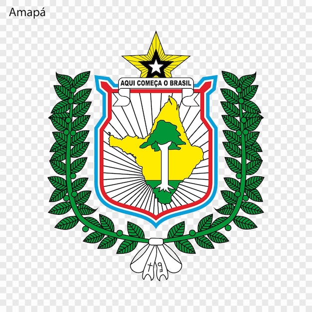 Emblem state of Brazil