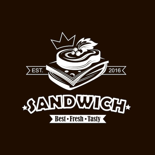 emblem with sandwich