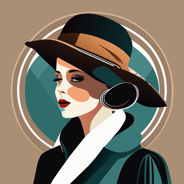 embrace nostalgia by designing the fashion trends icons of past decades vector illustration