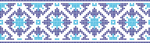 刺<unk>されたクロススティッチの装飾品 ナショナル・パターン ウクライナ・スラブ語