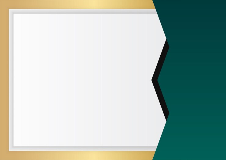 Vector emerald luxury gold background golden silver polygon border 3d abstract polygonal sparkle cover christmas new year celebration frame royal premium business design luxury gold crystal card