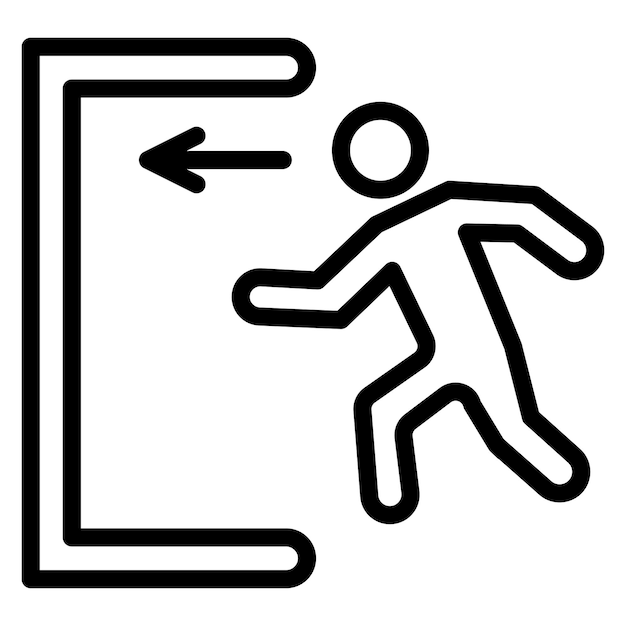 Векторное изображение знака аварийной сигнализации может быть использовано для службы экстренной помощи