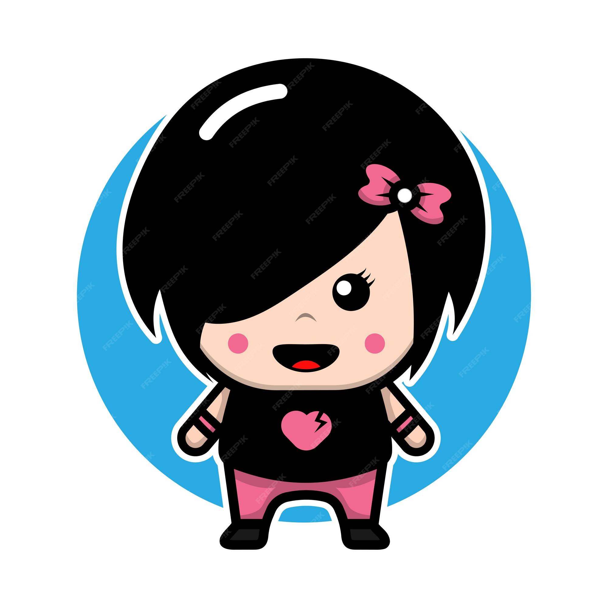 Emo Girl PNG, Vector, PSD, and Clipart With Transparent Background for Free  Download