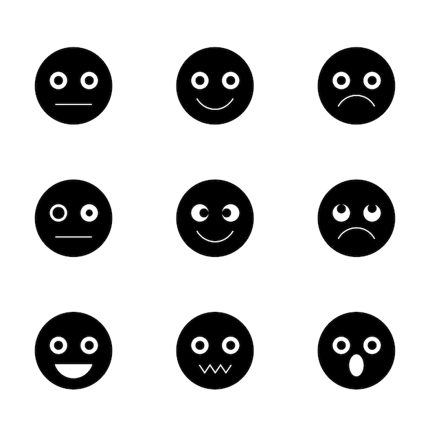 Emoji's met alle uitdrukkingen