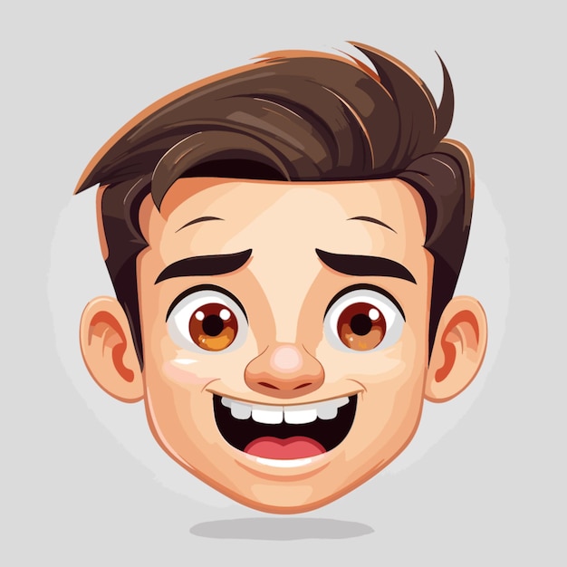 emoji vector design flat detailed on white