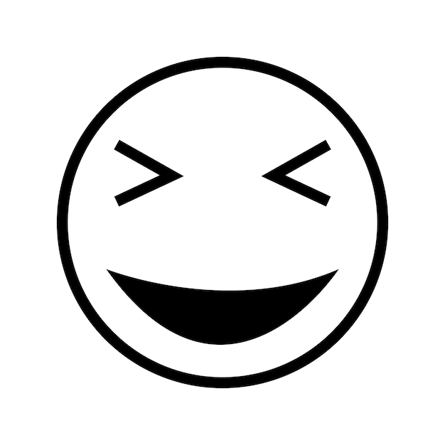 Emoticon icoon vector