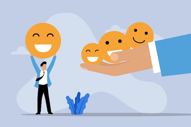 emotional support to businessman